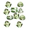 Originated from the mines in Africa Nice Luster A Grade Mix shapeGreen Amethyst Lot